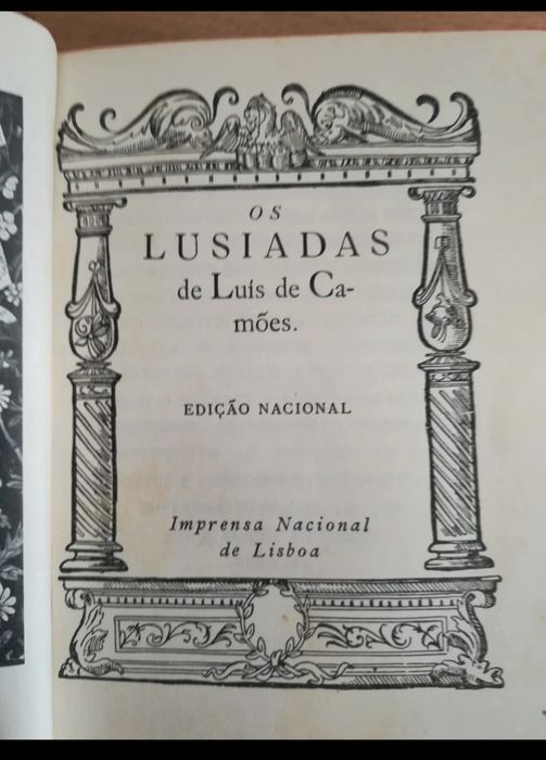 Lusíadas - Luís de Camões - Edição Imprensa Nacional de Lisboa