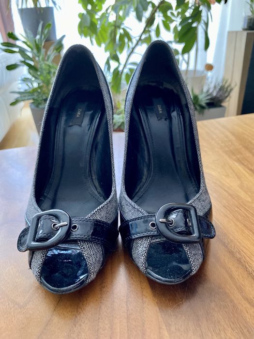 Buty na obcasie ZARA
