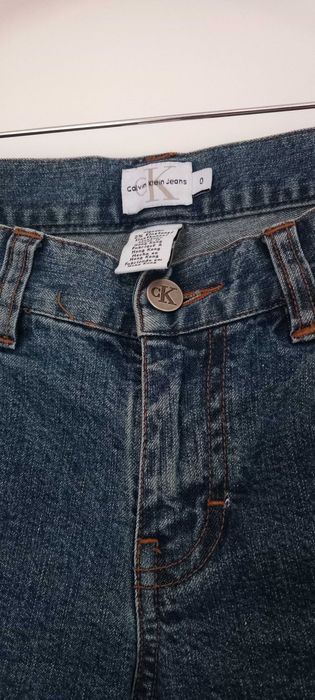 Calças de ganga 7/8 bootcut Calvin Klein XS como novas