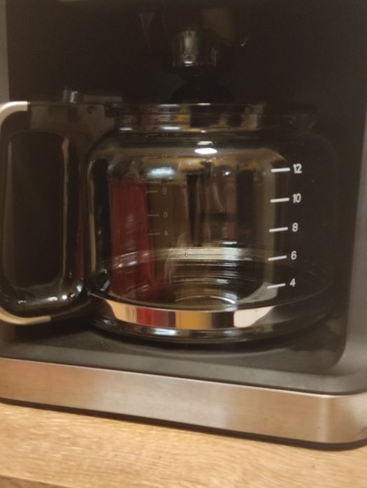 Ekspres przelewowy do kawy z młynkiem żarnowym Yoer  - stan idealny!