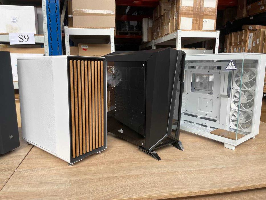 ОПТ / Корпуси до ПК / Amazon / NZXT, Corsair, Sharkoon, Mars Gaming / Лот з 13 корпусів до ПК