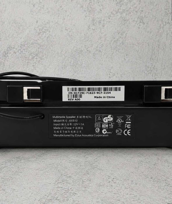 Акустична система Саундбар для монітора Dell AX510 Soundbar Speaker (є кількість)