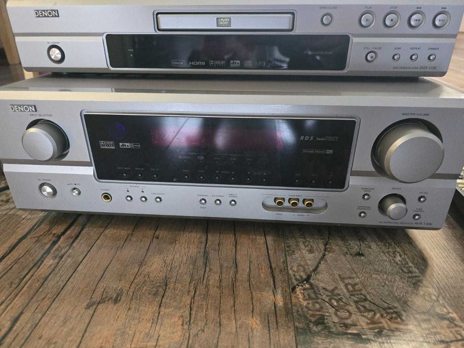 Amplituner Denon AVR-1306 i DVD Denon 1730