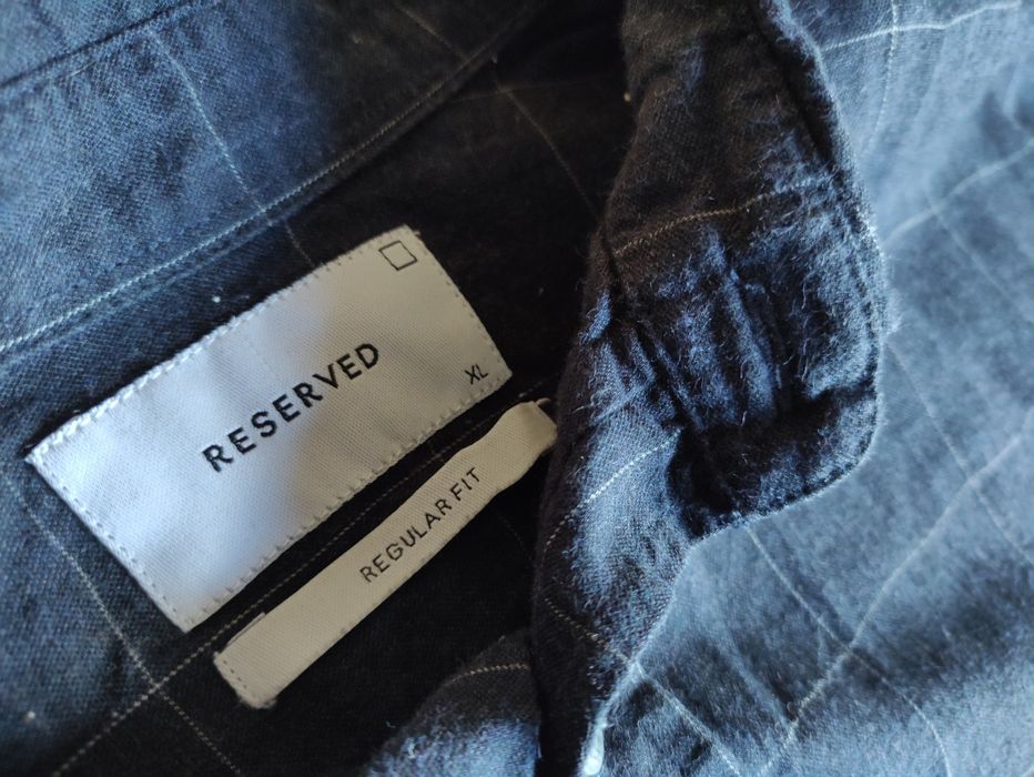 Koszula męska Reserved, granat, r. XL
