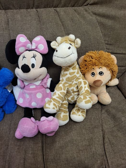 М'які іграшки від 35 грн, Міні Маус, Лев, Жираф, Бджілка, Лисичка