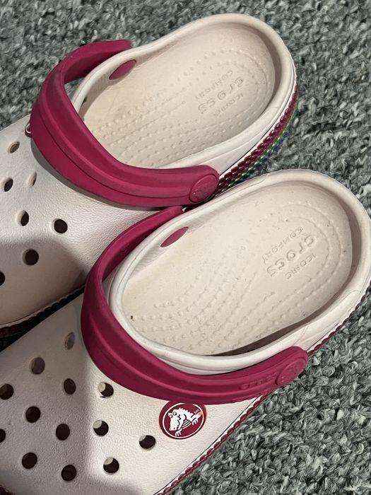 Сабо crocs c8 для дівчинки
