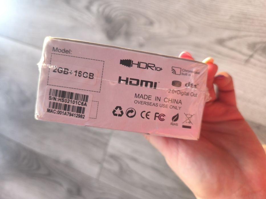 Android 13 Smart TV box Netflix Chromecast