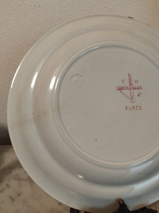 Prato da fábrica d' Alcântara motivo Porto