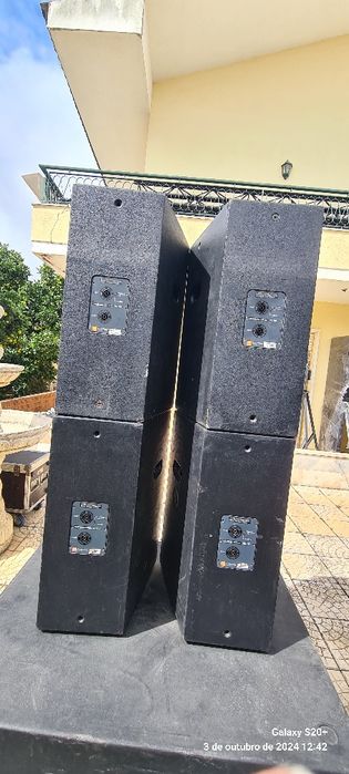 PA topo gama JBL para Bandas e Djs