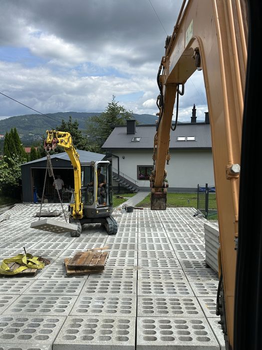 Transport wywrot HDS koparki uslugi
