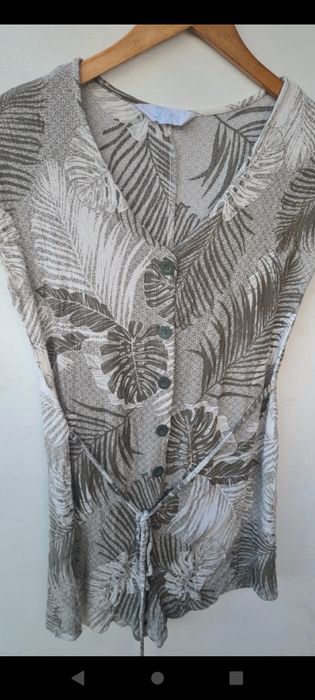 Piękny kombinezon mowy palmy monstera XL/42/14