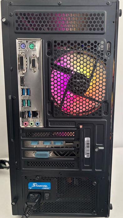 Desktop completo (Ryzen + Asus B450 +  DDR4 + RX580 + Seasonic)