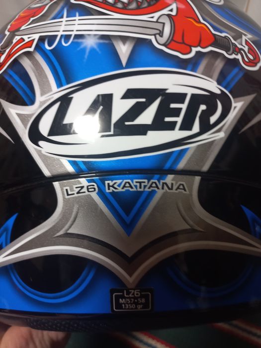 Мотоциклетний шолом Lazer LZ6 Katana М 57-58: 2 999 грн