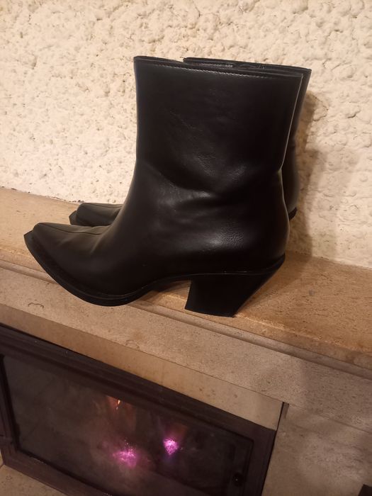 Botins pretos tamanho 38 Zara
