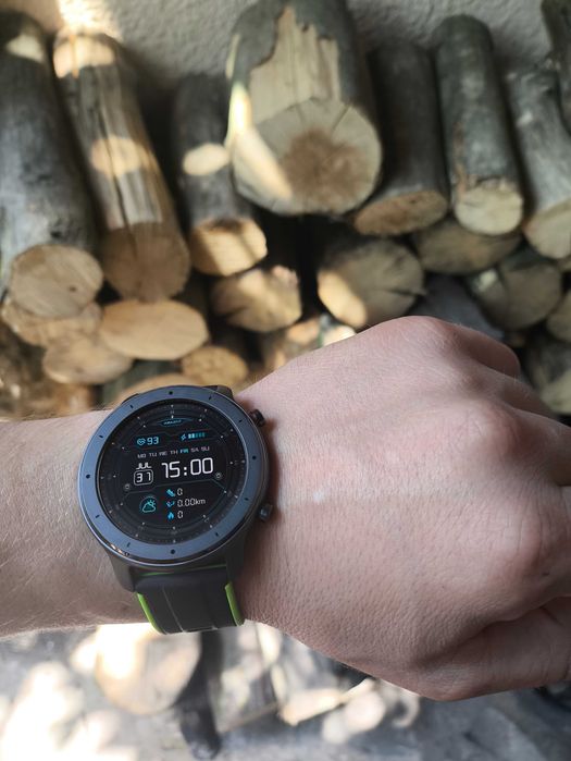 Смарт годинник Amazfit gtr 47 mm aluminium alloy black