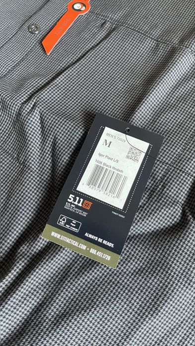 Сорочка 5.11 tactical IGOR PLAID LONG SLEEVE SHIRT розмір L,XL