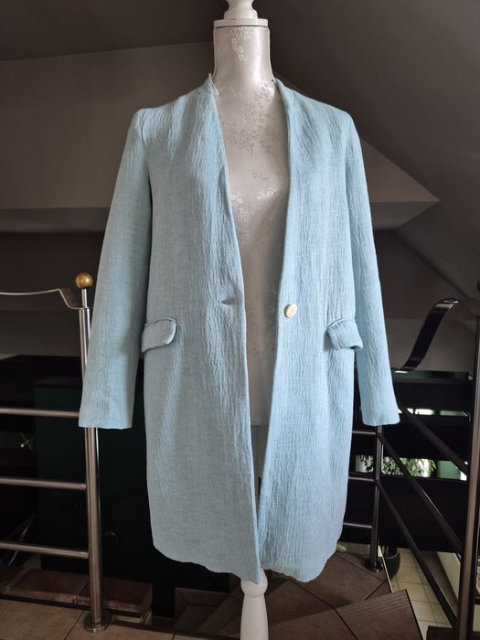 Żakiet Zara s niebieski