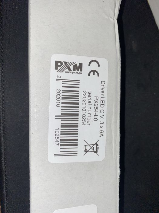 PXM - PX254-L0 Driver LED 3x6A