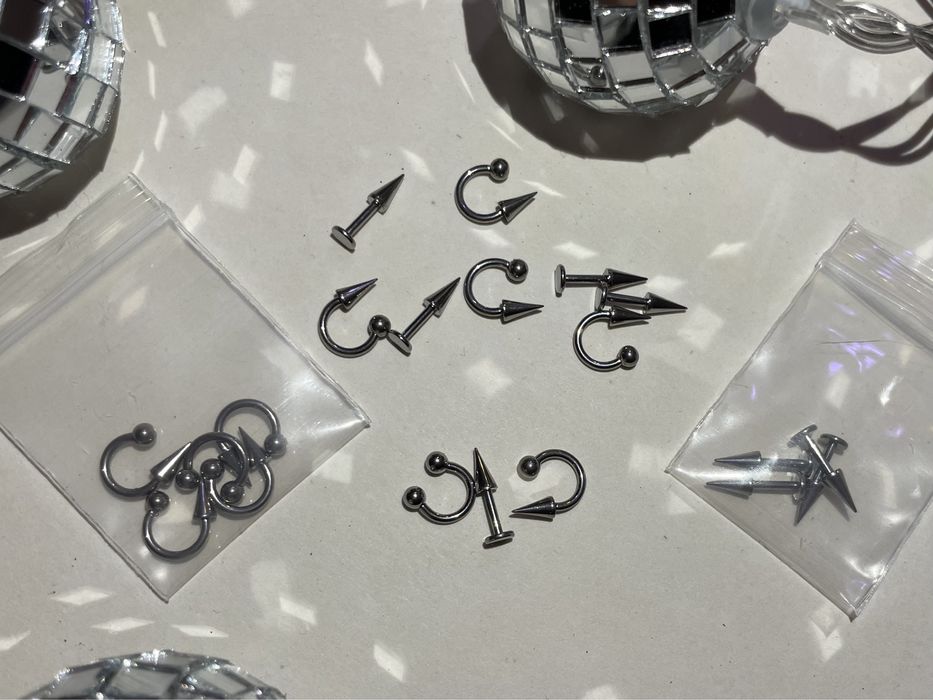 Пирсинг пірсинг титан прикраси септум губа губи ніс вухо