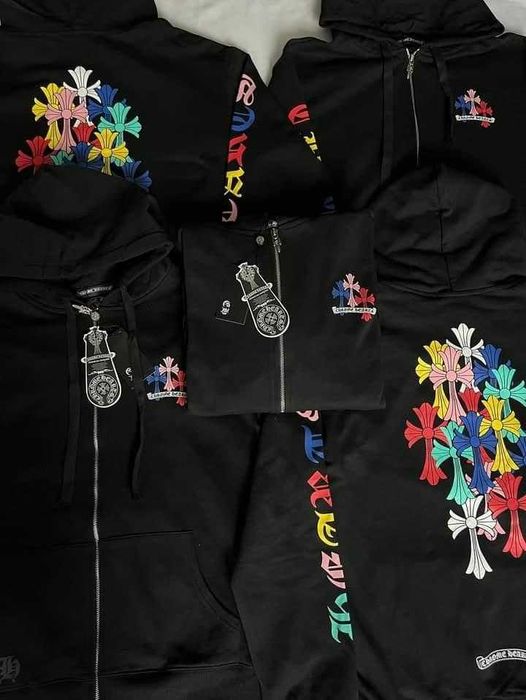 ‼️Розпродаж‼️ Зіп-худі Chrome Hearts зіпка хром хартс кофта хром хартс худі купить всі розміри