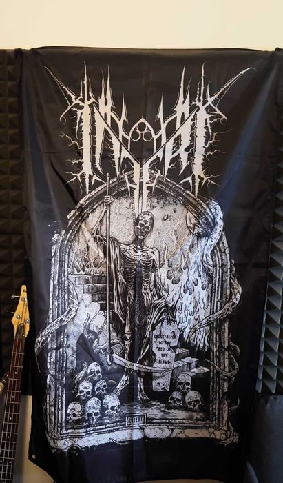 Banda Metal Tapeçaria pano. 90x150cm