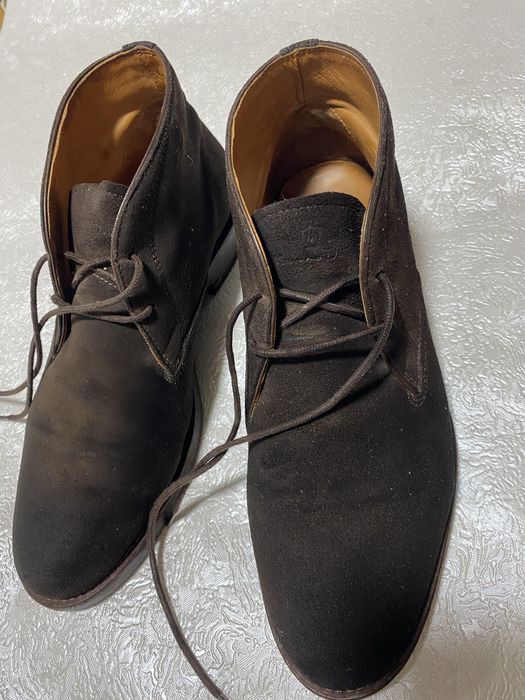 Чоловічі замшеві дезерти черевики Massimo Dutti