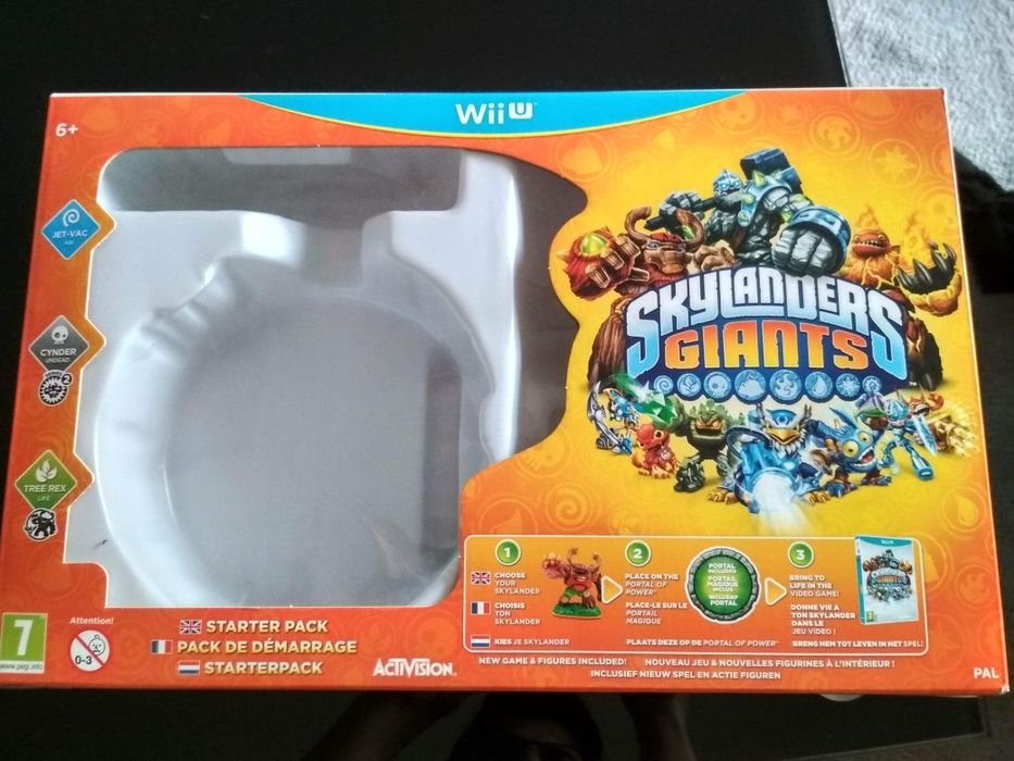 Wii U desbloqueada + Skylanders Giants