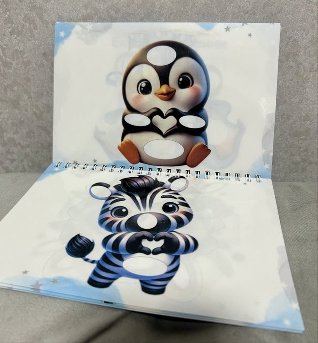 Багаторазовий зошит «Пластилінові латки. Тварини»