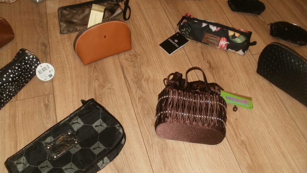 Kosmetyczki - zestaw- Batycki, Tchibo, Witchen, Zagatto i inne