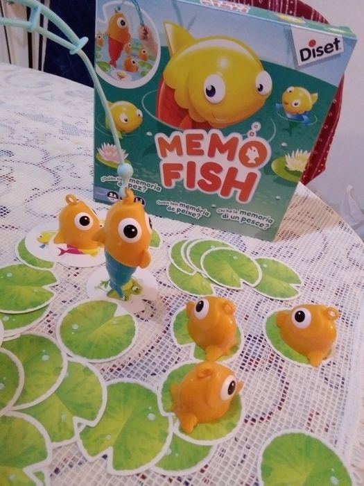 Jogo: Memória de Peixe Memo Fish Diset, ler descrição