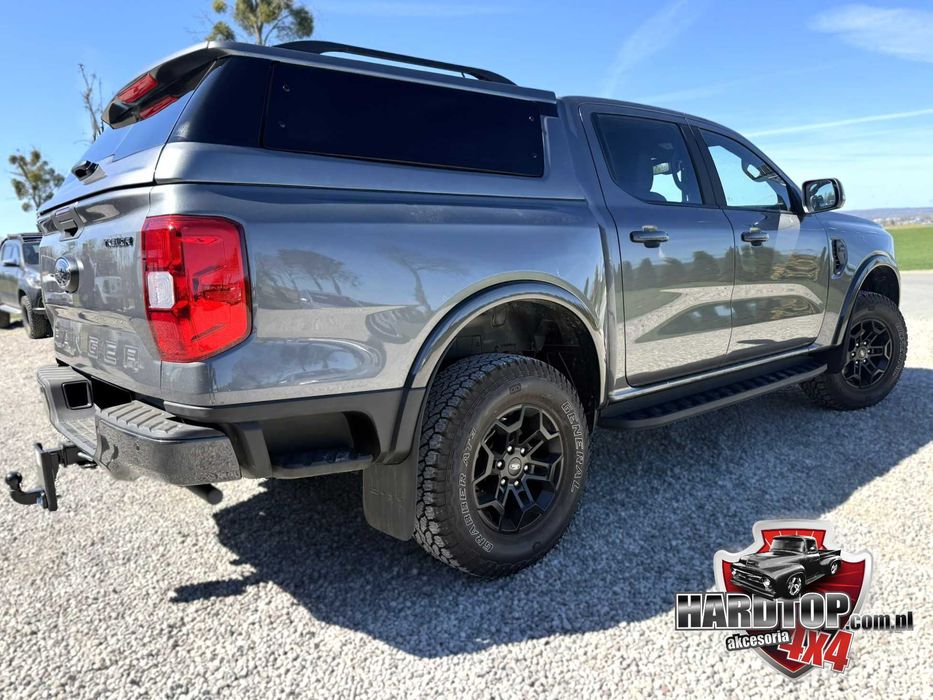 Zabudowa paki Hardtop Ford Ranger 2023+ Szyby uchylne