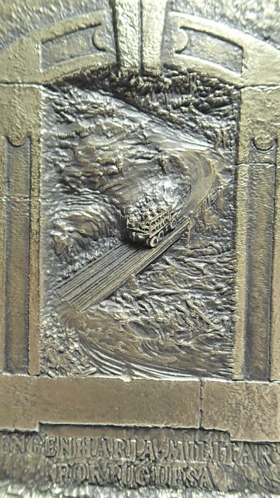 Placa em Bronze da Engenharia Militar