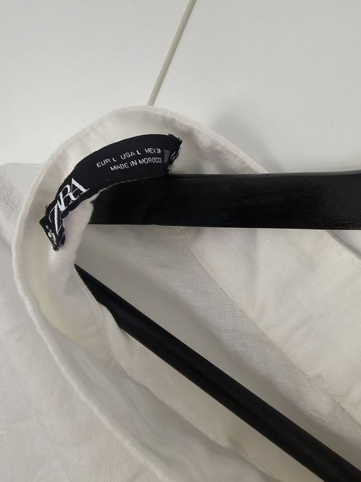 Lniana spódnica Zara rozm L