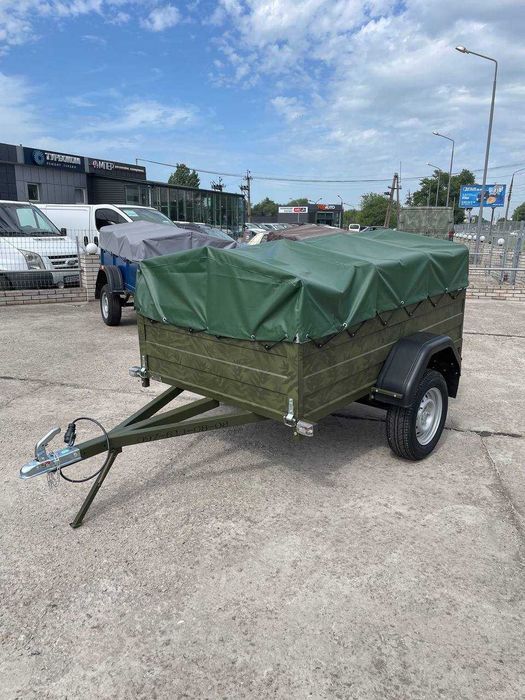 Легковий причіп "Olta 303" - камуфльований від виробника!