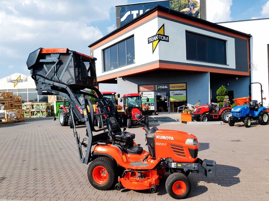Profesjonalna kosiarka Kubota G23IIHD górny wysyp, super stan