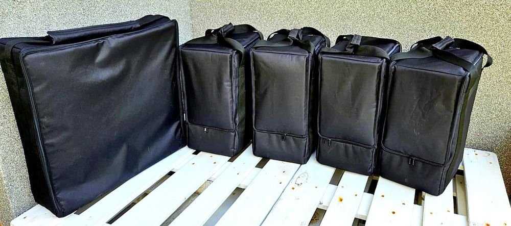 Pokrowce torby na kable głosnik światła glowa ruchoma Dj Orkiestra