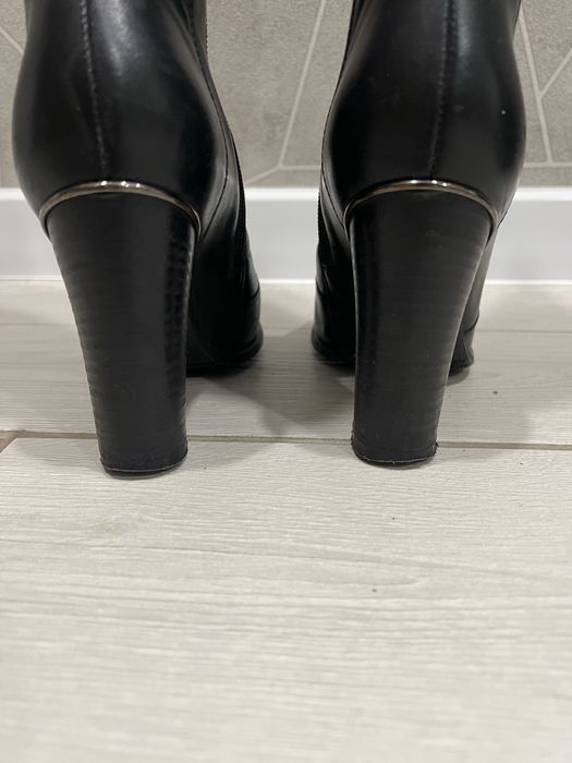 Весенние сапоги. Кожа