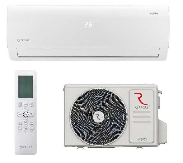 Klimatyzacja do ogrzewania. Brutto z montażem 3,5 kW ROTENSO UKURA H