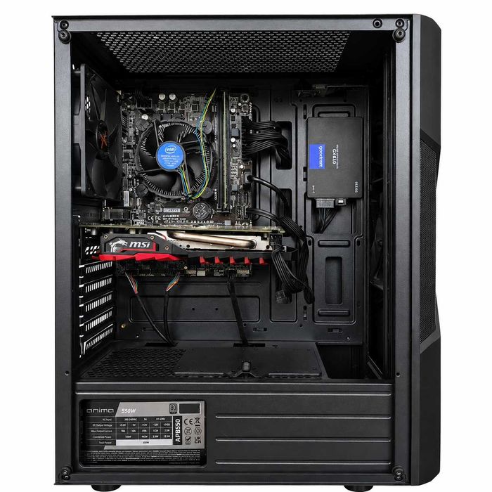 Komputer Gamingowy Intel Core i5-6500 GTX 1050 Ti 16GB RAM 512GB SSD Windows 11 PRO