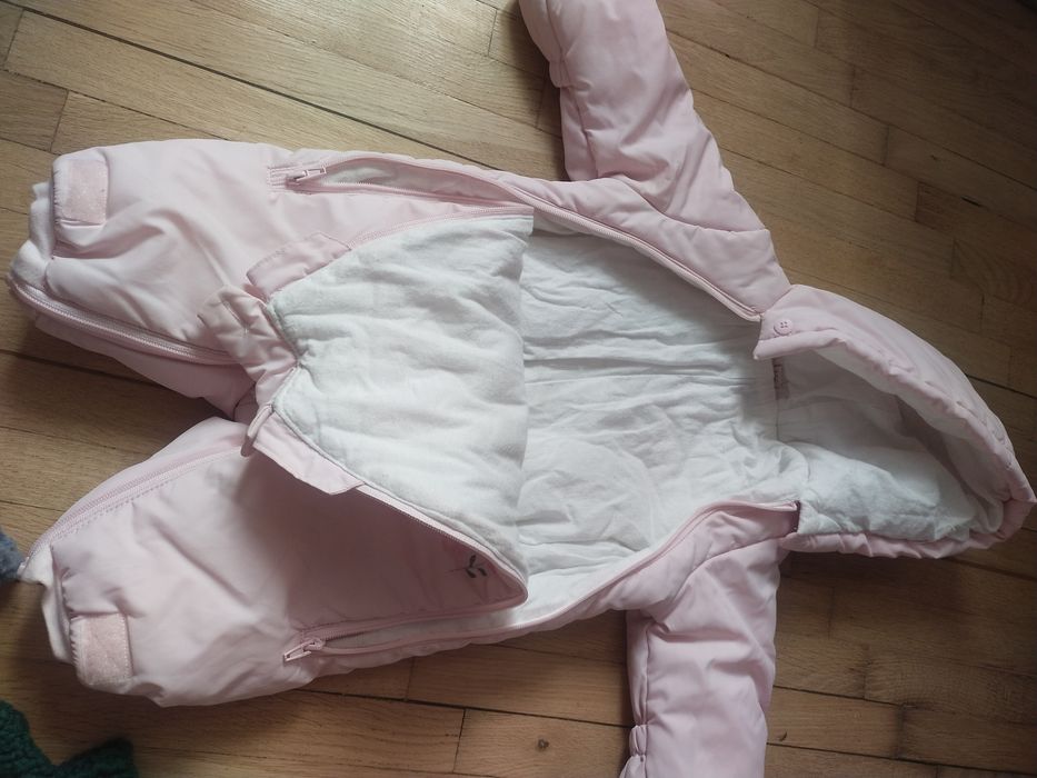 Комбінезон теплий для дівчинки 0-3 місяці