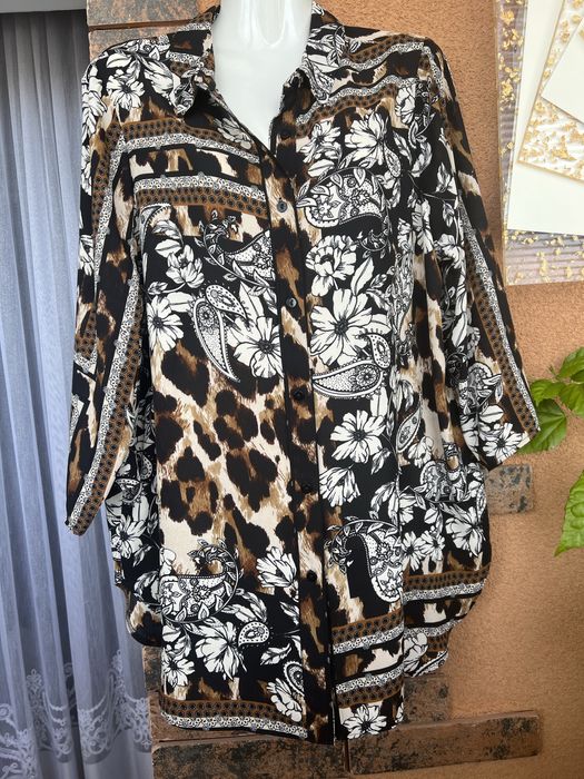 Рубашка блуза оверсайз