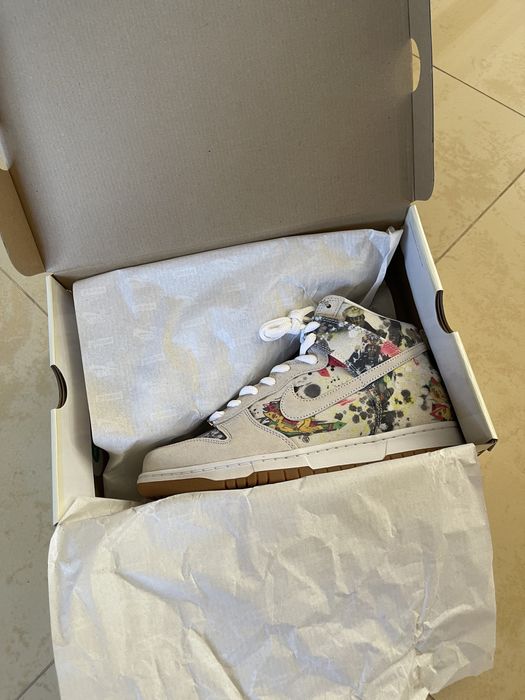Кроссовки Supreme Nike SB Dunk High Pro Rammellzee Оригинал