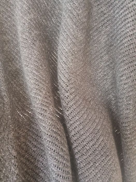 Sweter szary błyszczący M Zara