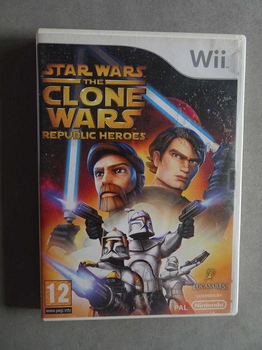 WII Game - Star Wars The Clone Wars - Republic Heroes64740942675971120