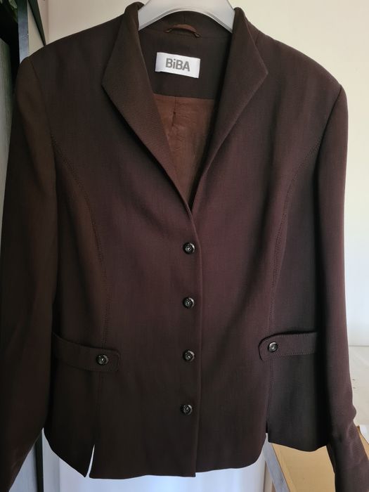 Brązowy żakiet  BIBA, 44/46