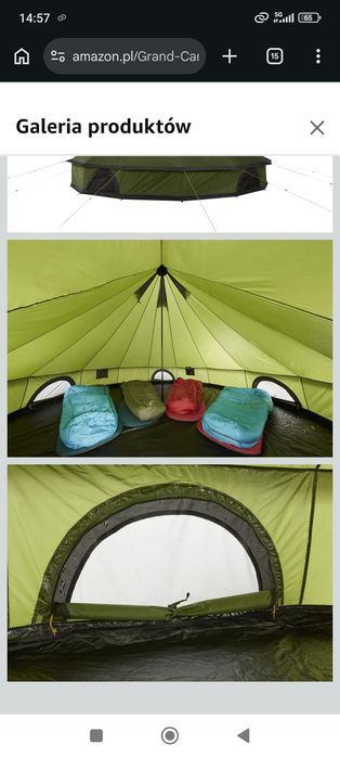 Grand Canyon Indiana 8 osobowy namiot okrągły, tipi