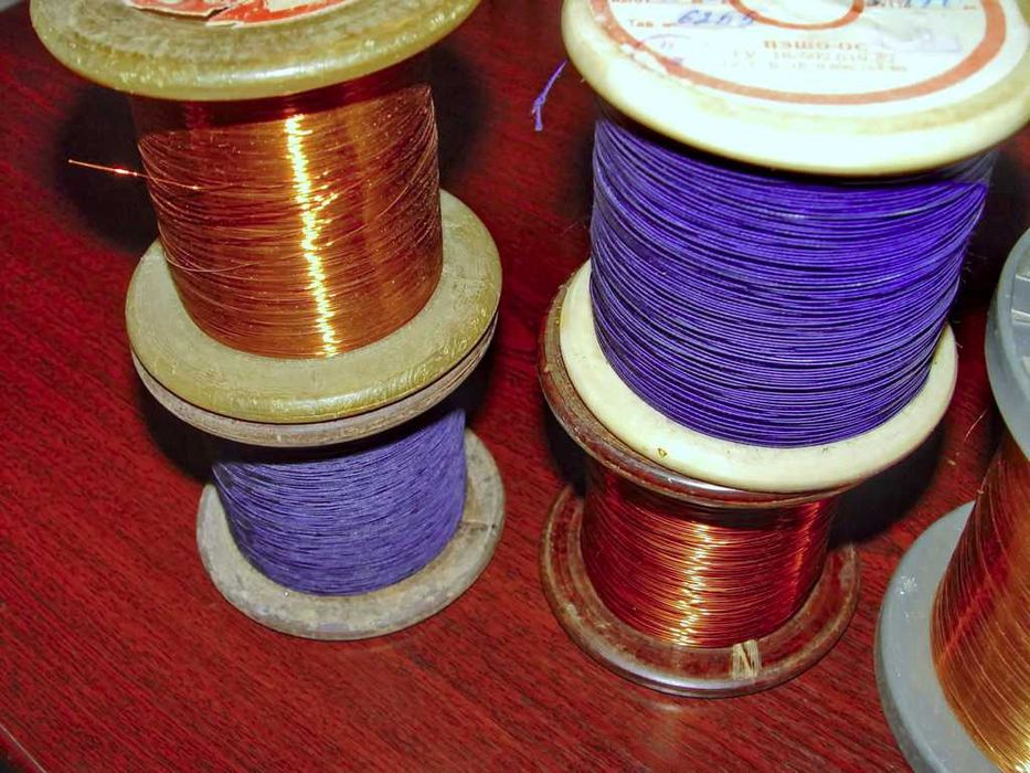 Обмоточный провод эмальпровод и микропровод ПЭШО, ПЭЛШО, ПЭВТЛ: 350 грн ...