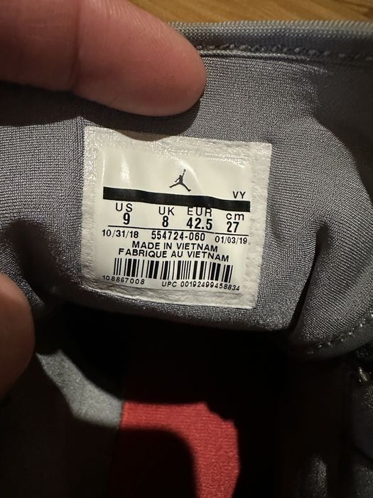 Кроссовки nike air jordan 1 оригинал