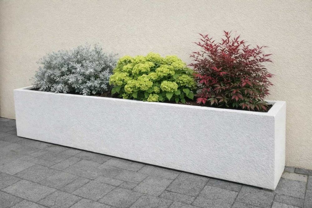 Donice ogrodowe Termo styropianowe nie betonowe