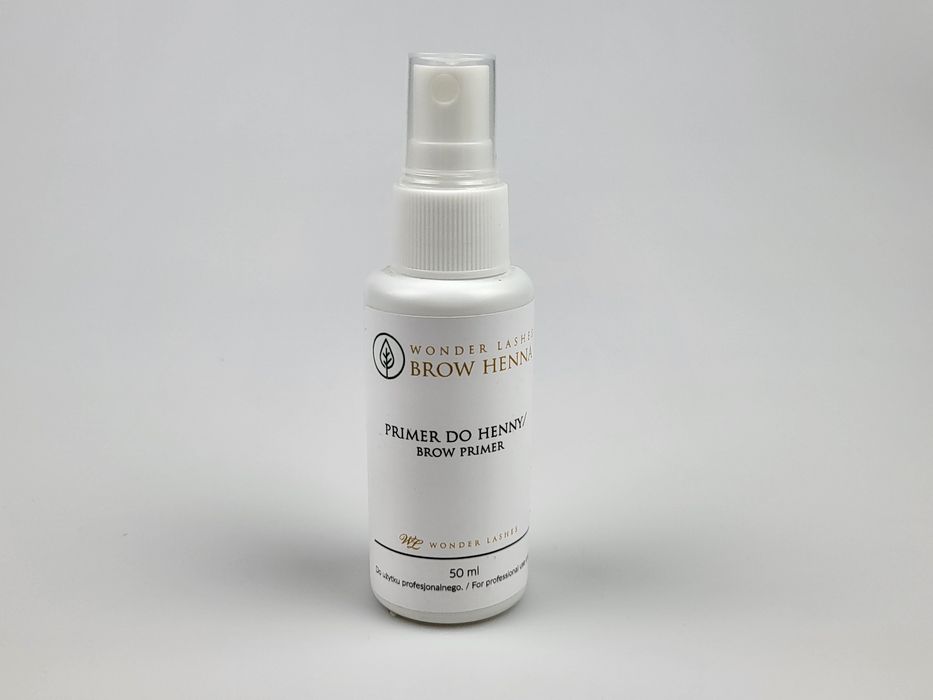Primer odtłuszczacz w płynie do brwi henny 50ml